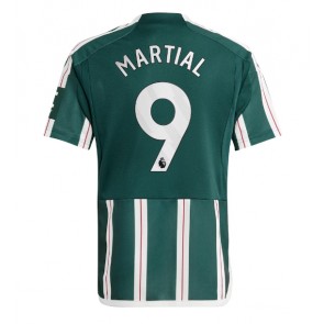 Manchester United Anthony Martial #9 Venkovní Dres 2023-24 Krátký Rukáv